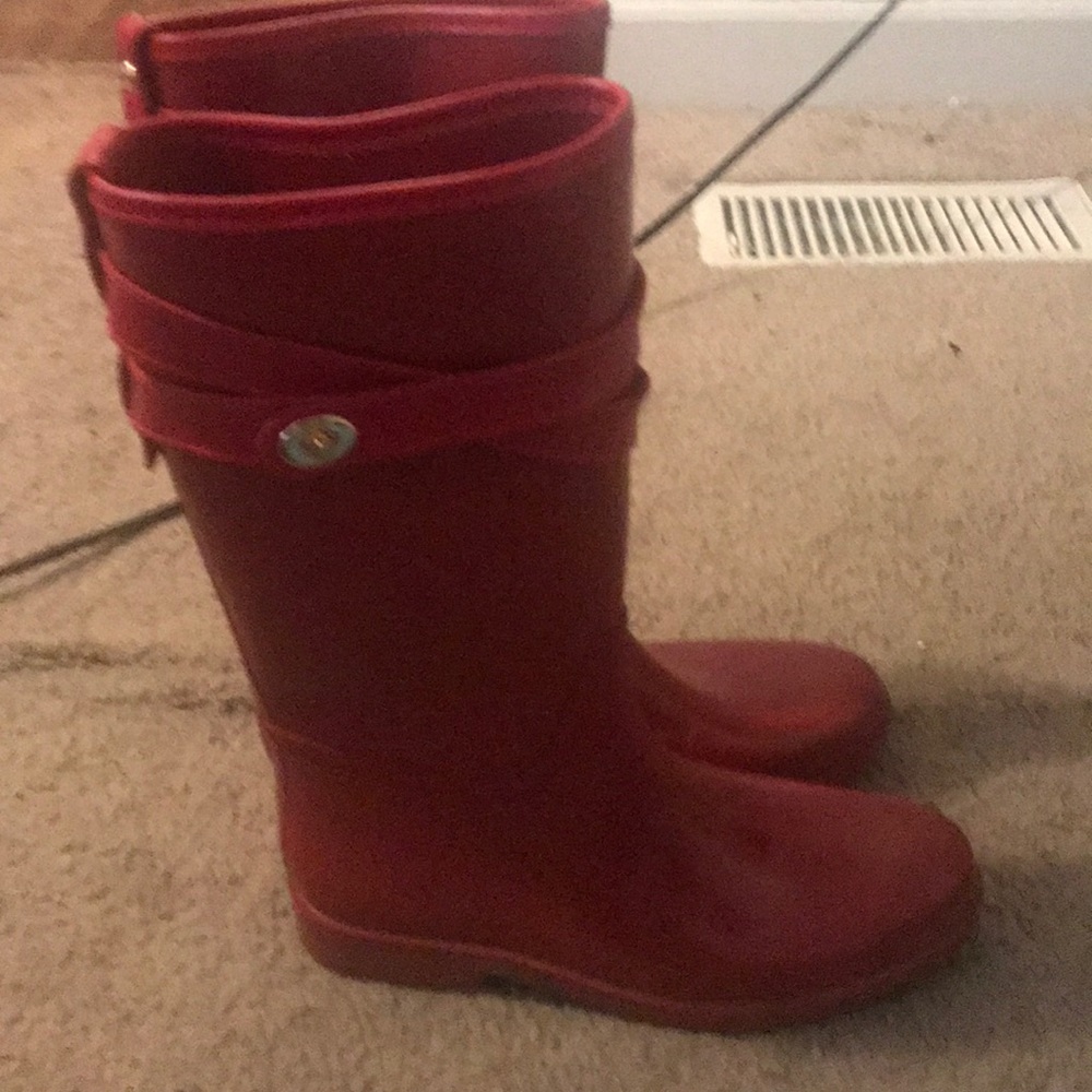 Coach rain boots